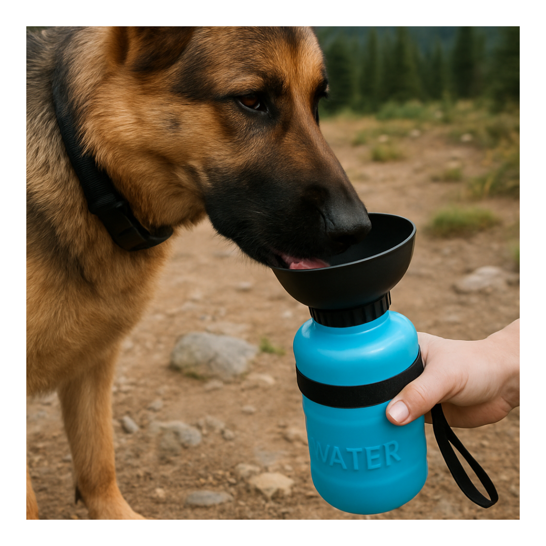 600ml Collapsible Dog Water Bottle
