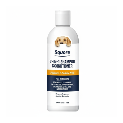 Squore 2 in 1 Dog Shampoo And Conditioner 300ml