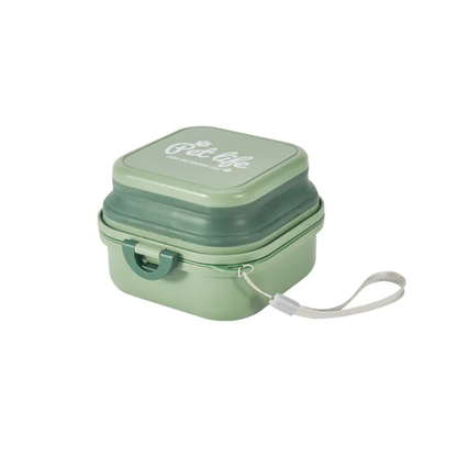 Double-Layer Outdoor Folding Dog Water and Food Bowl
