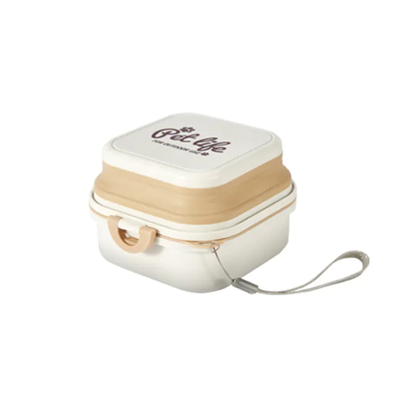 Double-Layer Outdoor Folding Dog Water and Food Bowl